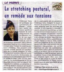 stretching postural - presse Yvelines